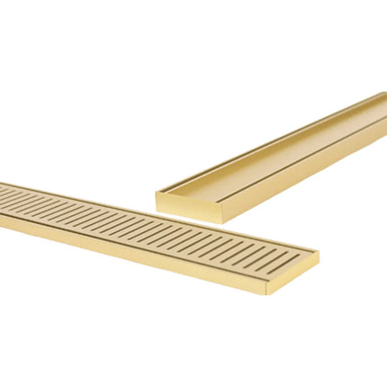 Bathroom Next Generation 14mm Floor Waste Matte Gold 1100~3000mm