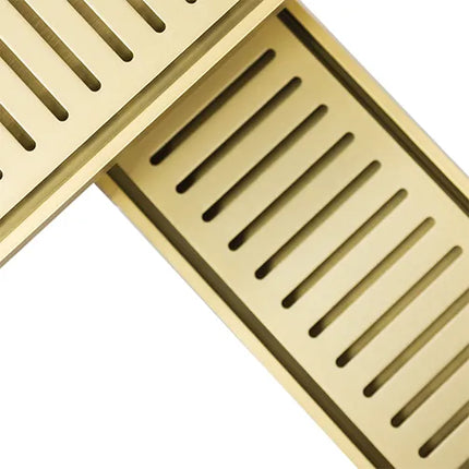 Bathroom Next Generation 14mm Floor Waste Matte Gold 1100~3000mm