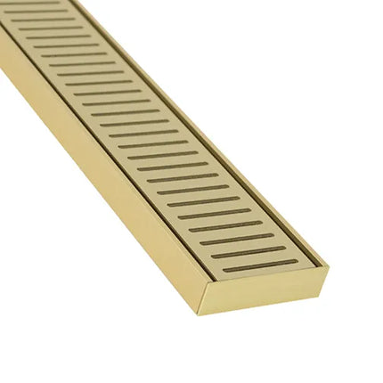 Bathroom Next Generation 26mm Floor Waste Matte Gold 1100~5600mm