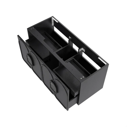 Otti Laguna Mark II Wall Hung Vanity Black Oak 1190X460X550