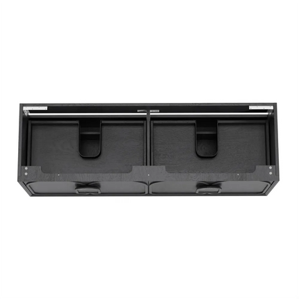Otti Laguna Mark II Wall Hung Vanity Black Oak 1490X460X550