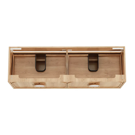 Otti Laguna Mark II Wall Hung Vanity Woodland Oak 1490X460X550