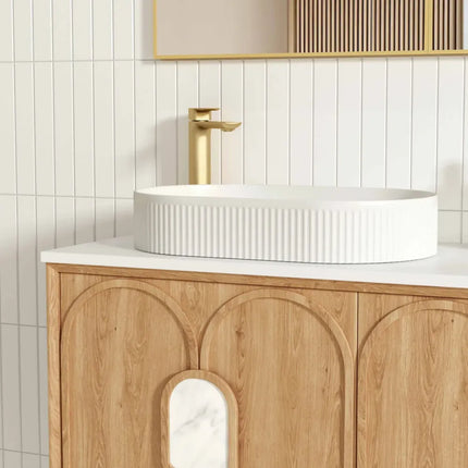 Otti Laguna Mark II Wall Hung Vanity Woodland Oak 1790X460X550