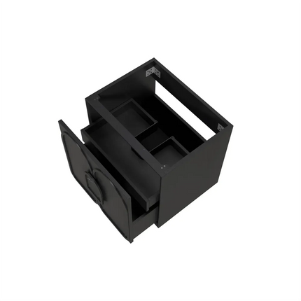 Otti Laguna Mark II Wall Hung Vanity Black Oak 590X460X550