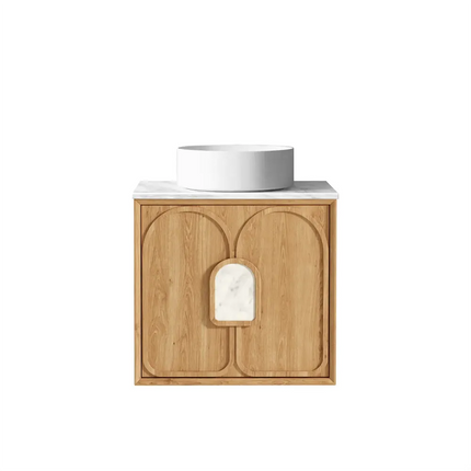 Otti Laguna Mark II Wall Hung Vanity Woodland Oak 590X460X550