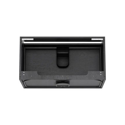 Otti Laguna Mark II Wall Hung Vanity Black Oak 890X460X550