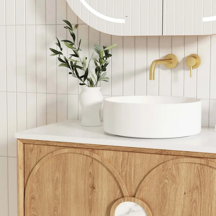 Otti Laguna Mark II Wall Hung Vanity Woodland Oak 890X460X550
