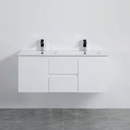 Alpha Gloss White Wall Hung Vanity