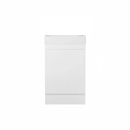 Alpha Mini Free Standing PVC Vanity on kickboard 450X255X780mm