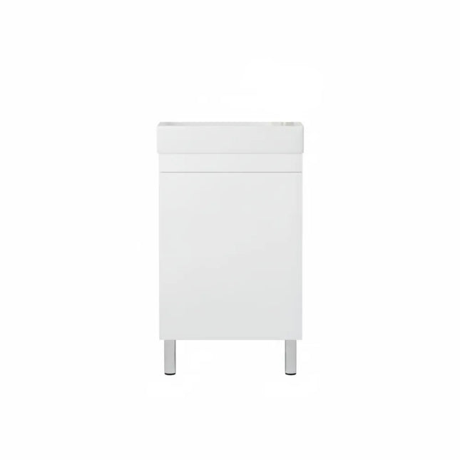 Alpha Mini Free Standing PVC Vanity on Legs 450X255X710mm