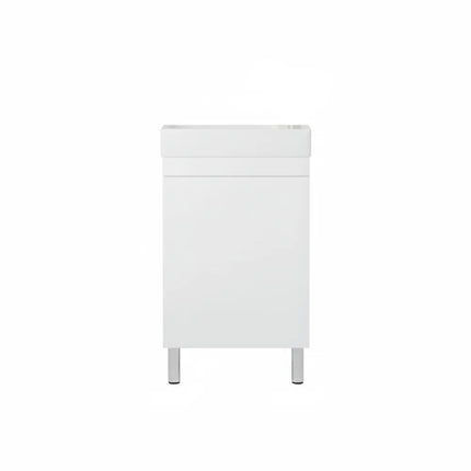 Alpha Mini Free Standing PVC Vanity on Legs 450X255X710mm