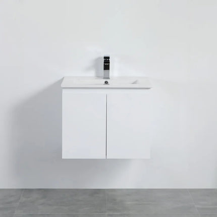 Alpha Gloss White Ensuite Wall Hung Vanity