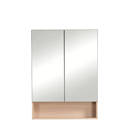 Clark Plywood Mirror Cabinet Sandy Oak 600-1500mm