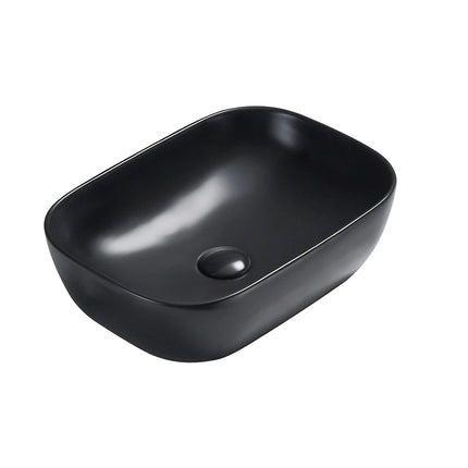 Ellips Fine Ceramic Above Counter Basins Matte Black ,