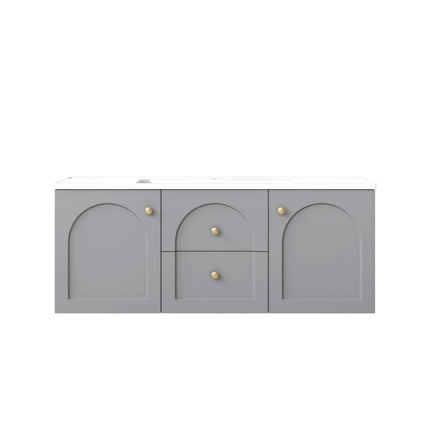 Chester Federation Wall Hung Vanity Matte Grey , 1200mm