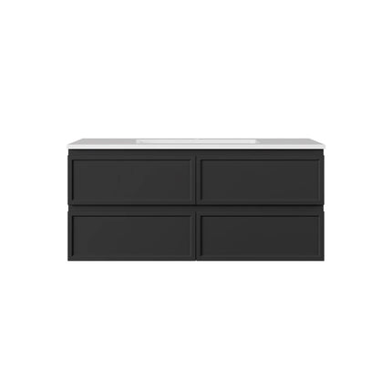New Hamilton Federation Wall Hung Vanity Matte Black
