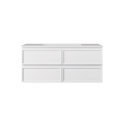 New Hamilton Federation Wall Hung Vanity Matte White