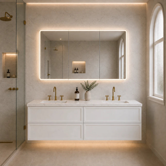 New Hamilton Federation Wall Hung Vanity Matte White ,