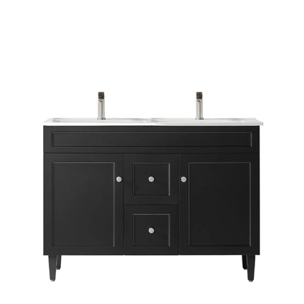 Harold Federation Free Standing Vanity on Legs Matte Black