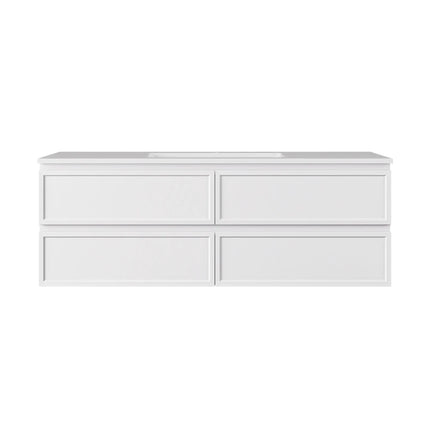 New Hamilton Federation Wall Hung Vanity Matte White