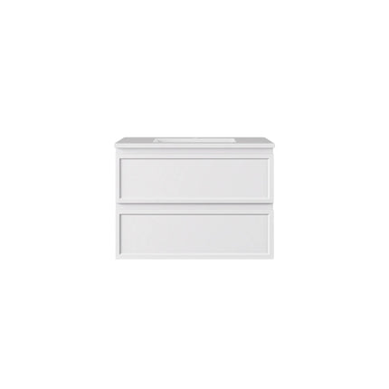 New Hamilton Federation Wall Hung Vanity Matte White