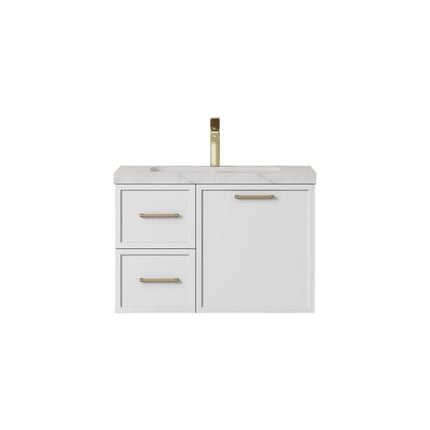 Kingsley Federation Wall Hung Vanity Matte White