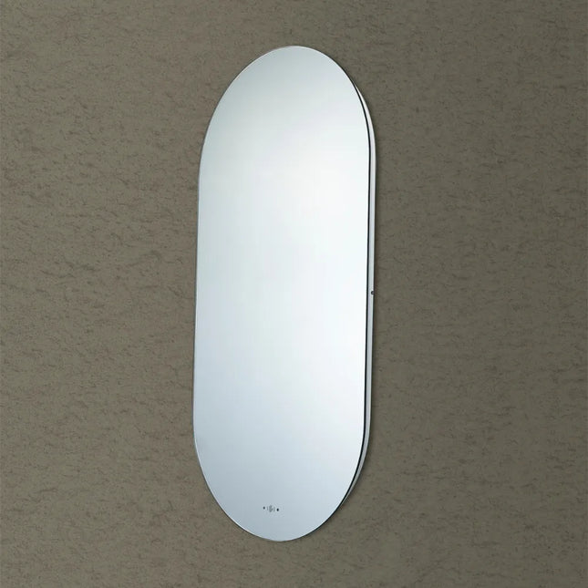 Ellie LED Oval Mirror Backlit Pencil Edge 450X900mm