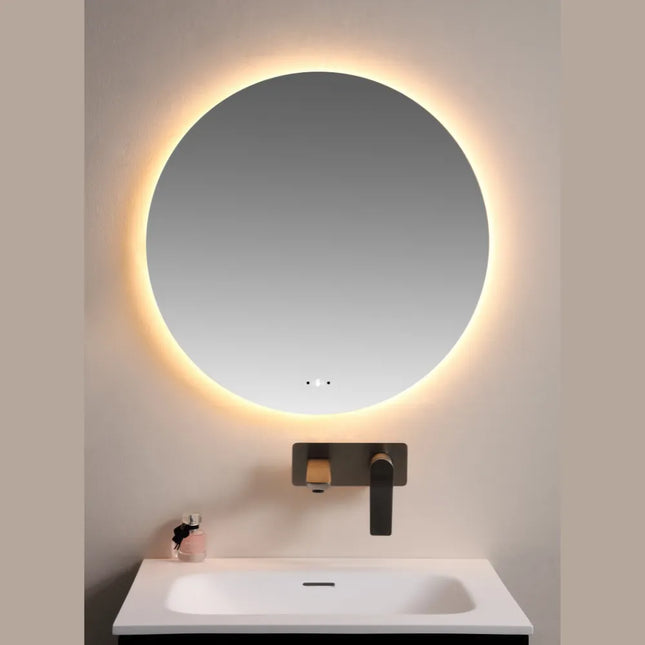 Orla LED Round Mirror Backlit Pencil Edge 600/700/800/900mm