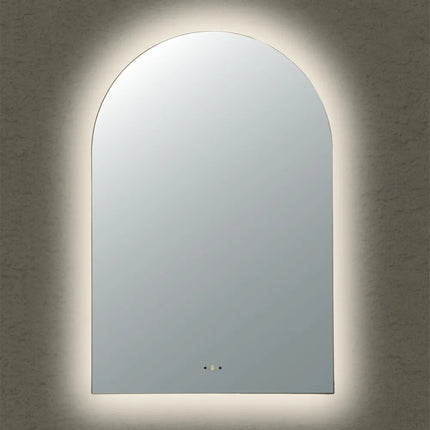 Arlo LED Arch Mirror Backlit Pencil Edge 600X900mm