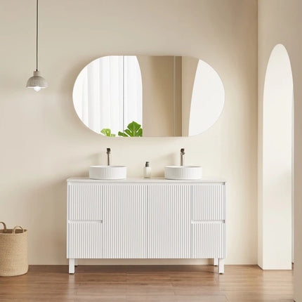 Allison Pill Shaving Cabinets Matte White 450-1500mm