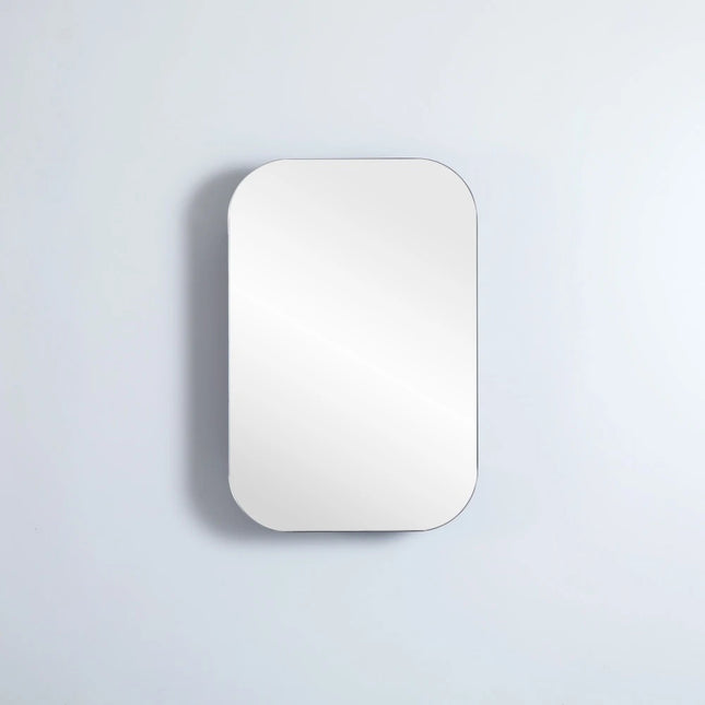 Allison Shaving Cabinets Matte White 400/600X900X155 , 400X900