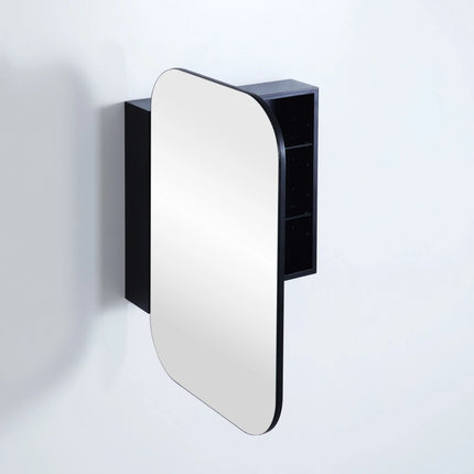 Allison Shaving Cabinets Matte Black 400/600X900X155