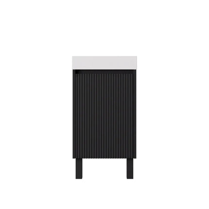 Crete Mini Free Standing PVC Vanity on Legs 450X255X630mm