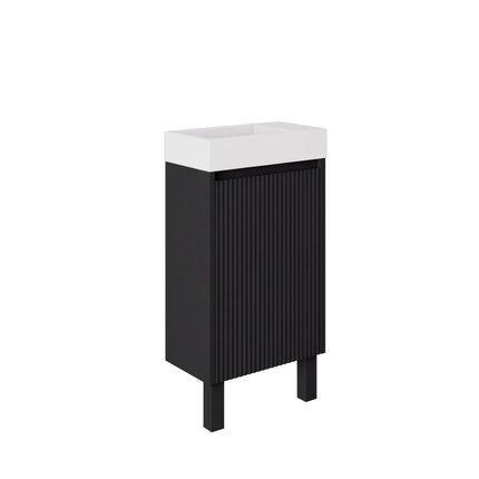 Crete Mini Free Standing PVC Vanity on Legs 450X255X630mm