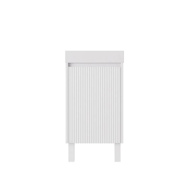 Crete Mini Free Standing PVC Vanity on Legs 450X255X630mm