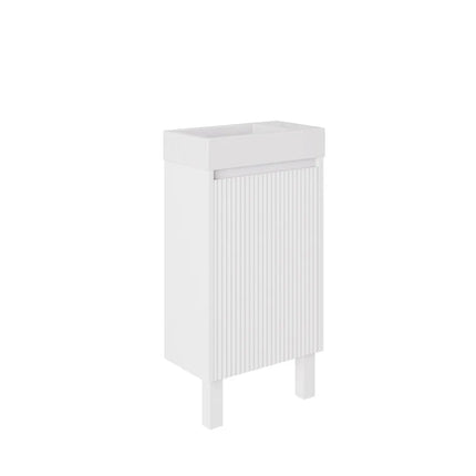 Crete Mini Free Standing PVC Vanity on Legs 450X255X630mm