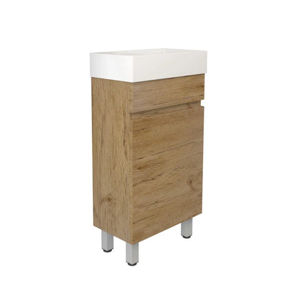 Camden Modern Mini Free Standing PVC Vanity on Legs 420X250X780mm