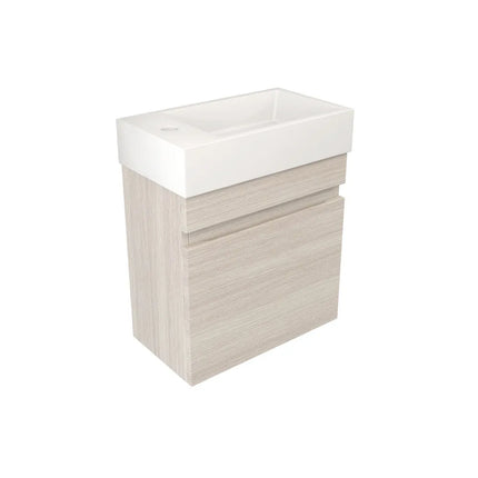 Camden Modern Mini Wall Hung PVC Vanity 420X250X500mm