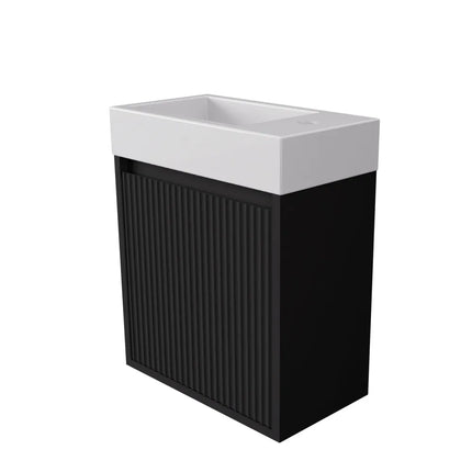 Crete Mini Wall Hung PVC Vanity 450X255X480mm