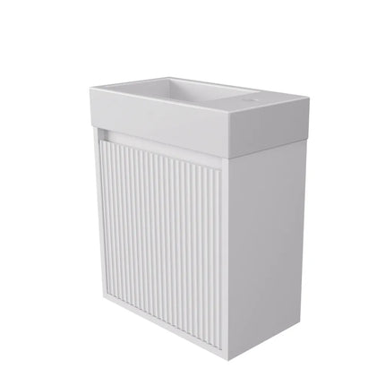 Crete Mini Wall Hung PVC Vanity 450X255X480mm