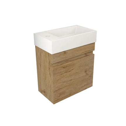 Camden Modern Mini Wall Hung PVC Vanity 420X250X500mm
