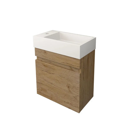 Camden Modern Mini Wall Hung PVC Vanity 420X250X500mm