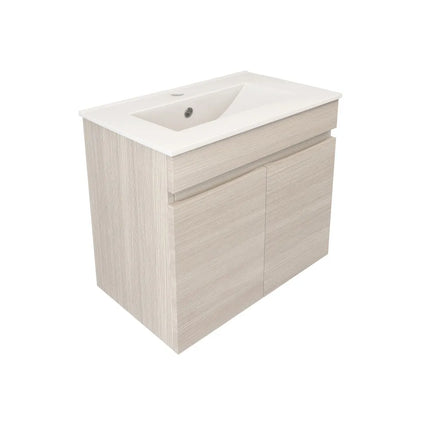 Camden Slim Wall Hung Vanity Coastal Oak