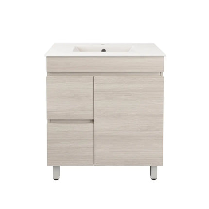 Camden Slim Free Standing Vanity on Legs Coastal Oak