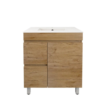 Camden Slim Free Standing Vanity on Legs Prime Oak