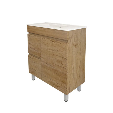 Camden Slim Free Standing Vanity on Legs Prime Oak
