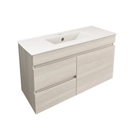 Camden Slim Wall Hung Vanity Coastal Oak
