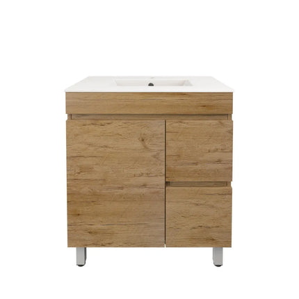 Camden Slim Free Standing Vanity on Legs Prime Oak