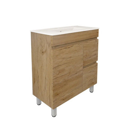 Camden Slim Free Standing Vanity on Legs Prime Oak