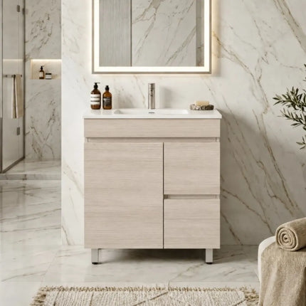 Camden Free Standing Vanity on Legs Coastal Oak